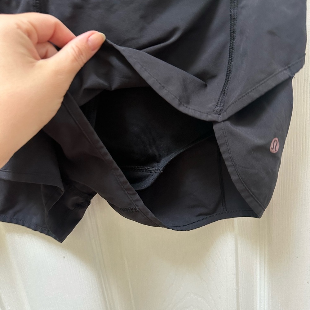 Lululemon Speed Up Short *2.5" Black 6 lined athletic running - Picture 6 of 6